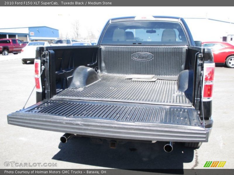 Tuxedo Black / Medium Stone 2010 Ford F150 XLT SuperCab