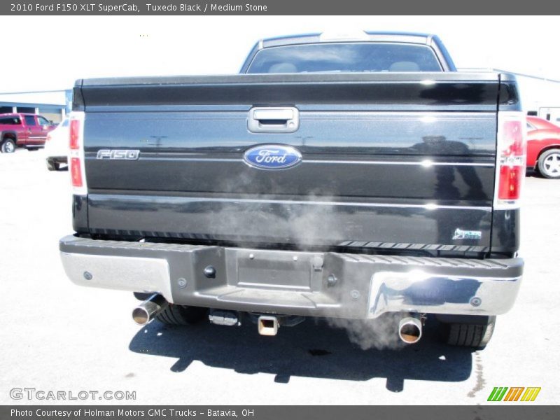 Tuxedo Black / Medium Stone 2010 Ford F150 XLT SuperCab