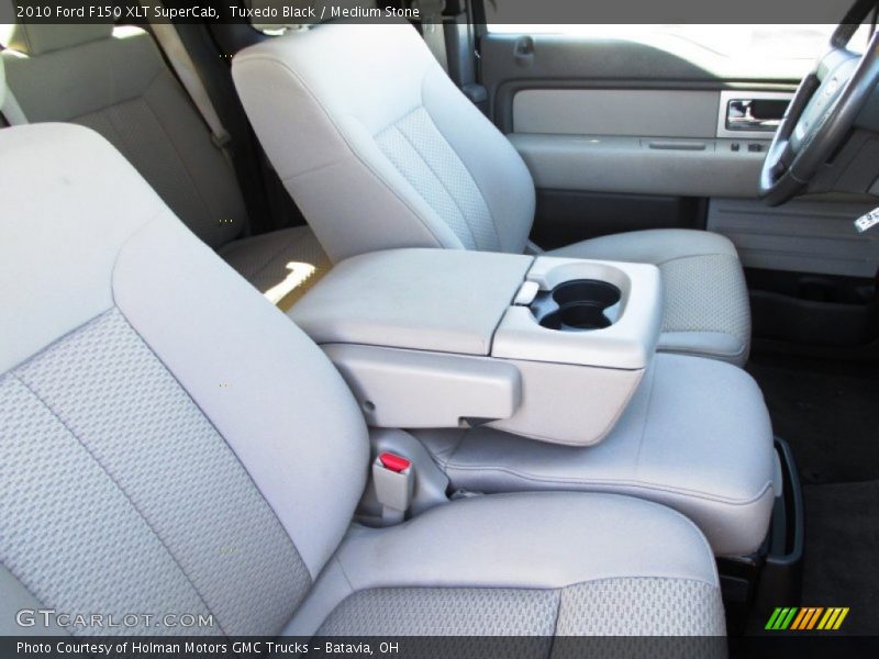 Tuxedo Black / Medium Stone 2010 Ford F150 XLT SuperCab