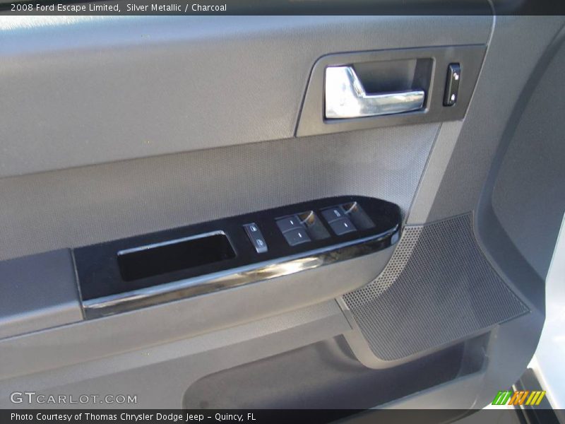 Silver Metallic / Charcoal 2008 Ford Escape Limited