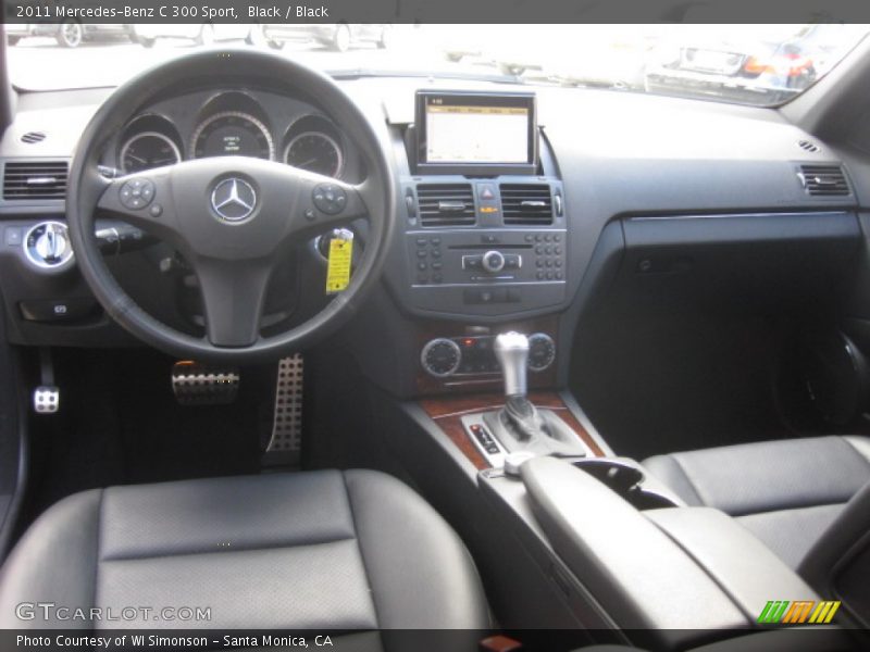 Black / Black 2011 Mercedes-Benz C 300 Sport