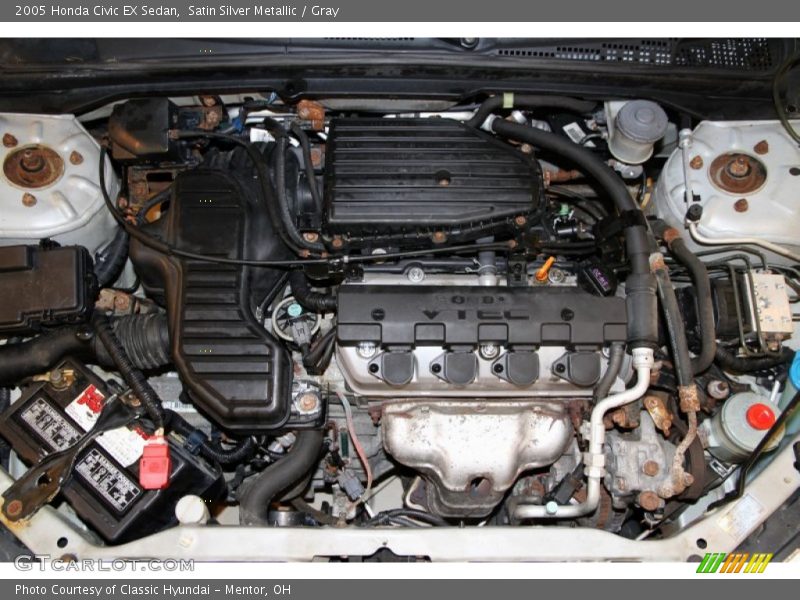  2005 Civic EX Sedan Engine - 1.7L SOHC 16V VTEC 4 Cylinder