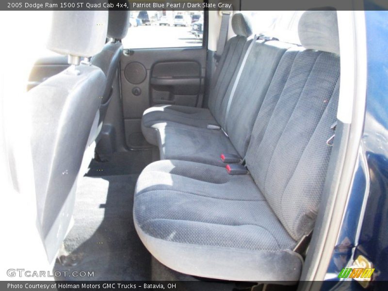 Patriot Blue Pearl / Dark Slate Gray 2005 Dodge Ram 1500 ST Quad Cab 4x4