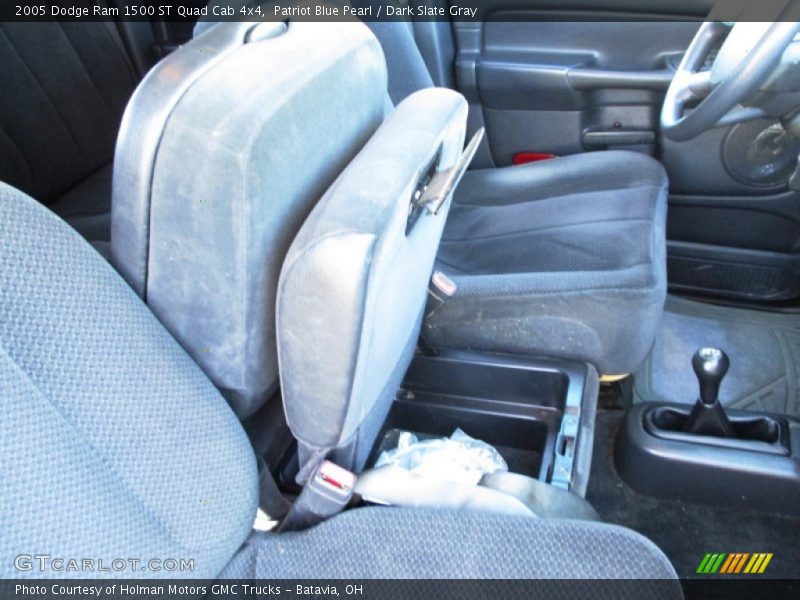 Patriot Blue Pearl / Dark Slate Gray 2005 Dodge Ram 1500 ST Quad Cab 4x4