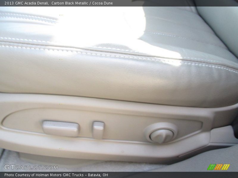 Carbon Black Metallic / Cocoa Dune 2013 GMC Acadia Denali
