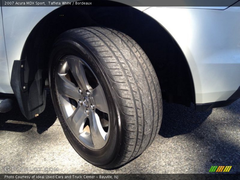 Taffeta White / Bordeaux 2007 Acura MDX Sport