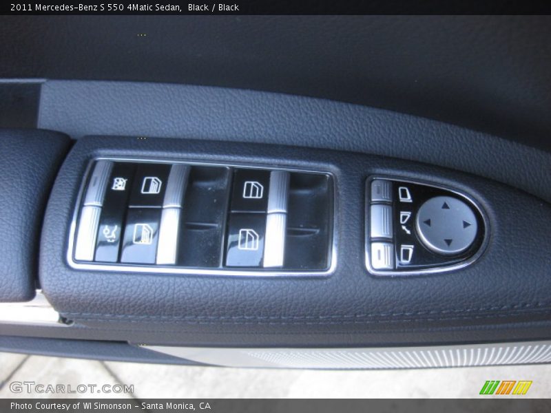 Black / Black 2011 Mercedes-Benz S 550 4Matic Sedan