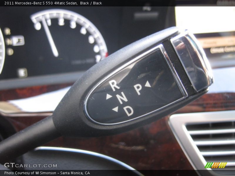 Black / Black 2011 Mercedes-Benz S 550 4Matic Sedan