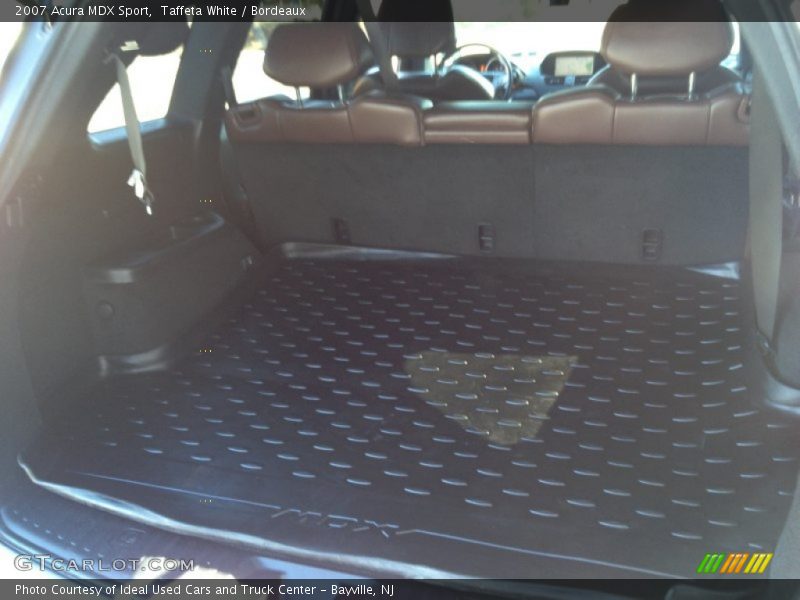 Taffeta White / Bordeaux 2007 Acura MDX Sport