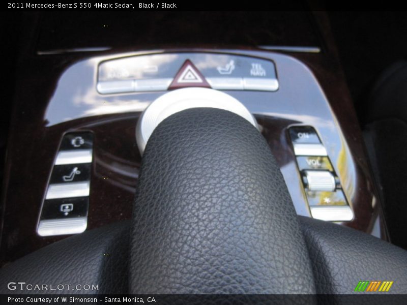 Black / Black 2011 Mercedes-Benz S 550 4Matic Sedan