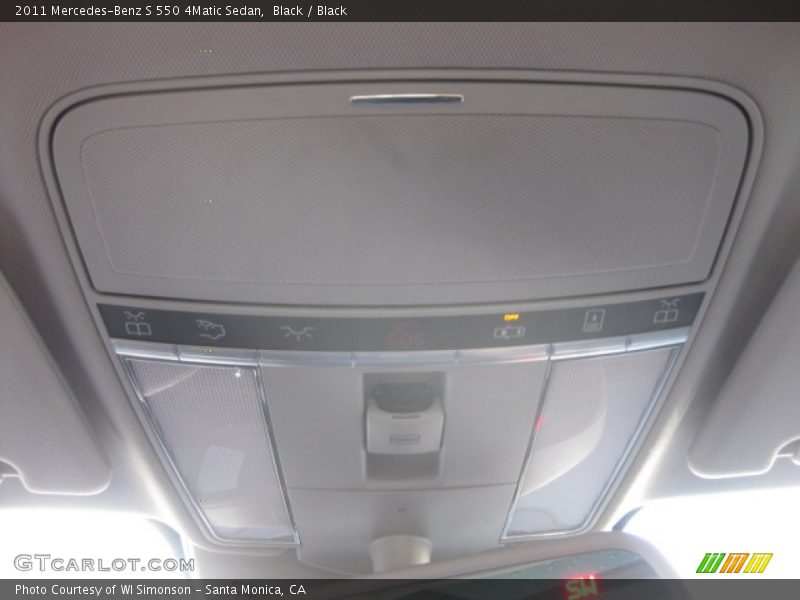 Black / Black 2011 Mercedes-Benz S 550 4Matic Sedan