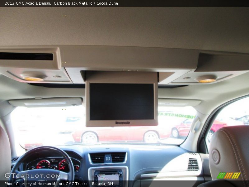 Carbon Black Metallic / Cocoa Dune 2013 GMC Acadia Denali