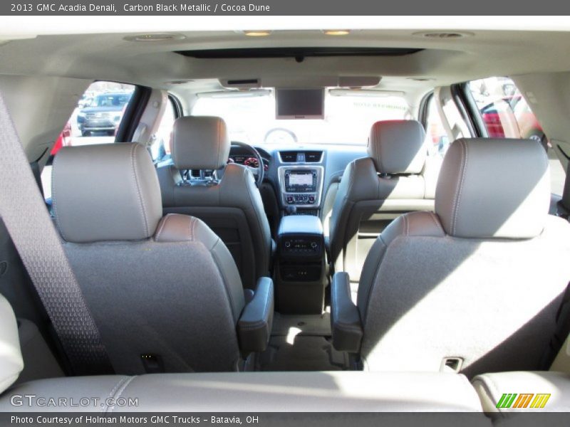 Carbon Black Metallic / Cocoa Dune 2013 GMC Acadia Denali