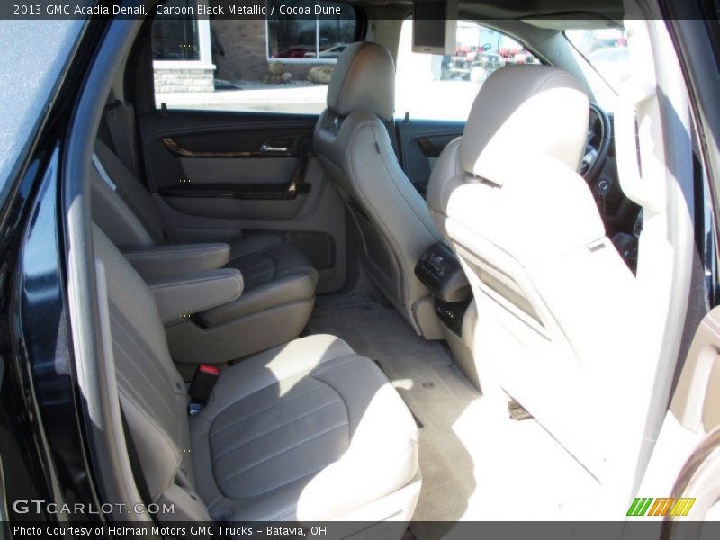 Carbon Black Metallic / Cocoa Dune 2013 GMC Acadia Denali