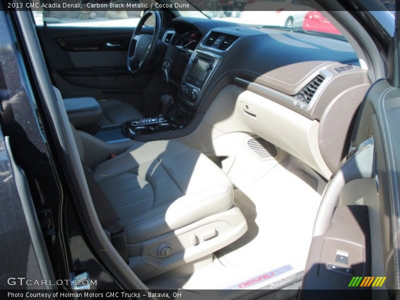 Carbon Black Metallic / Cocoa Dune 2013 GMC Acadia Denali