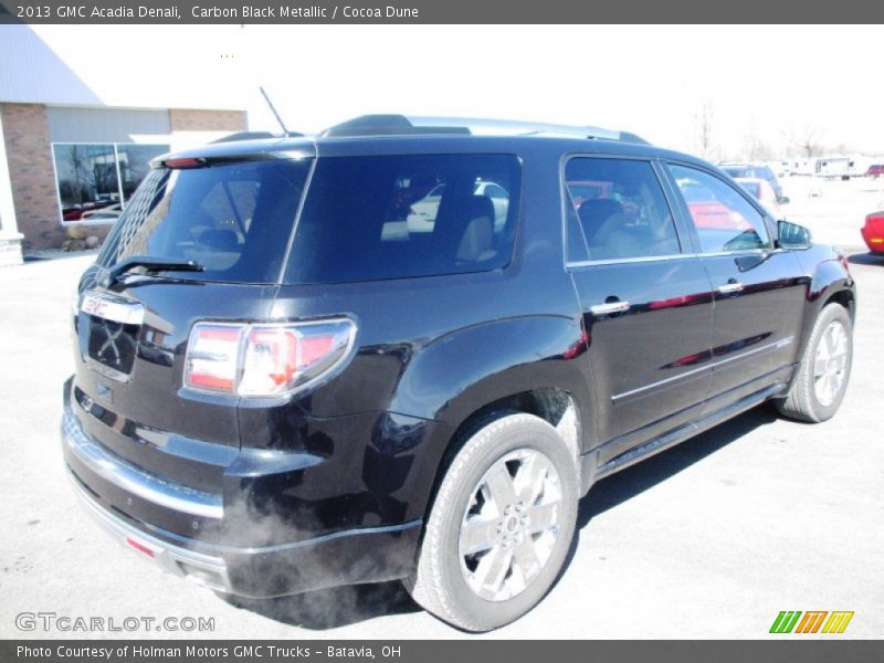 Carbon Black Metallic / Cocoa Dune 2013 GMC Acadia Denali