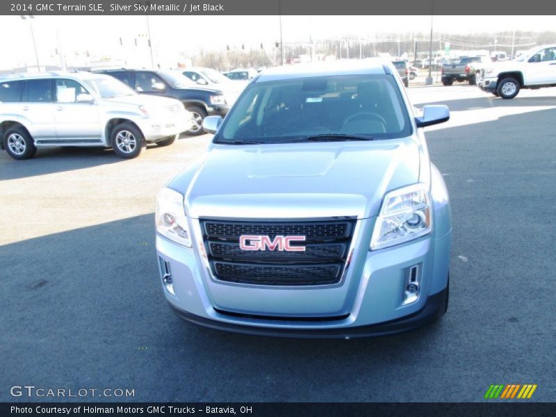 Silver Sky Metallic / Jet Black 2014 GMC Terrain SLE