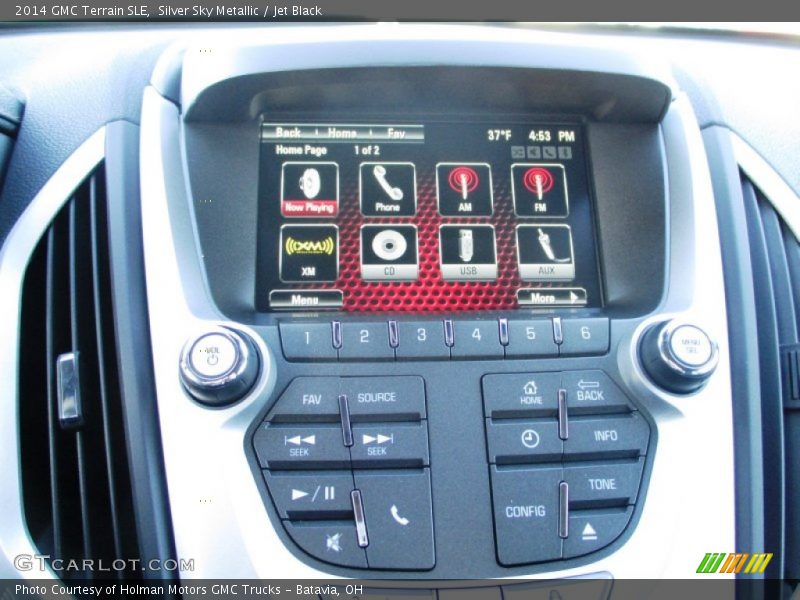 Silver Sky Metallic / Jet Black 2014 GMC Terrain SLE