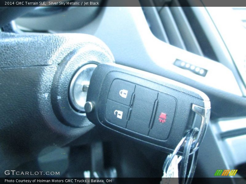 Silver Sky Metallic / Jet Black 2014 GMC Terrain SLE