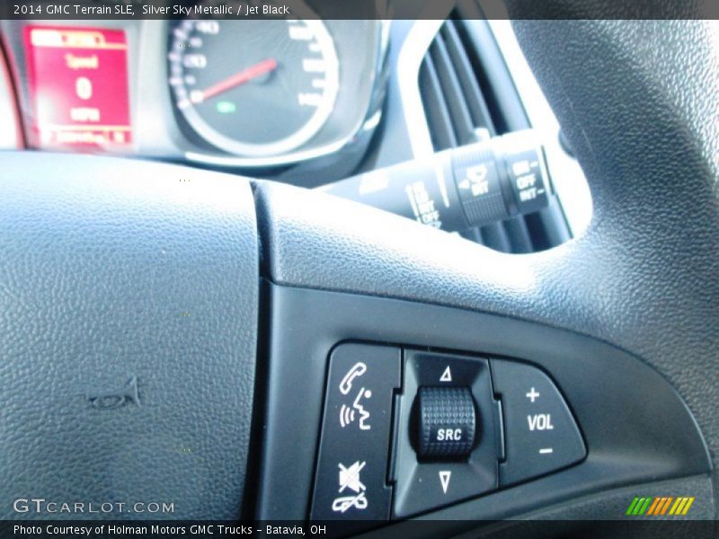 Silver Sky Metallic / Jet Black 2014 GMC Terrain SLE