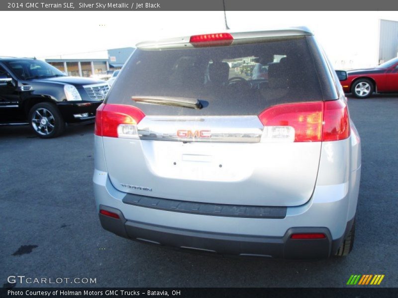 Silver Sky Metallic / Jet Black 2014 GMC Terrain SLE