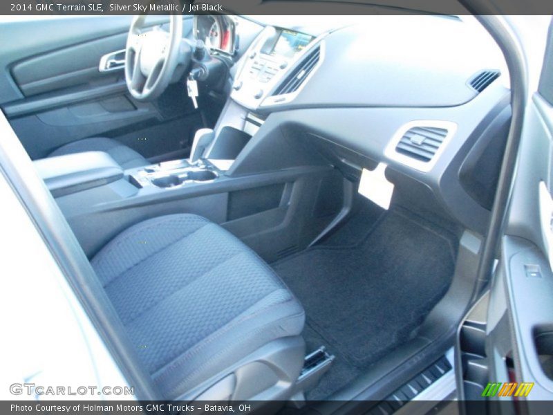 Silver Sky Metallic / Jet Black 2014 GMC Terrain SLE