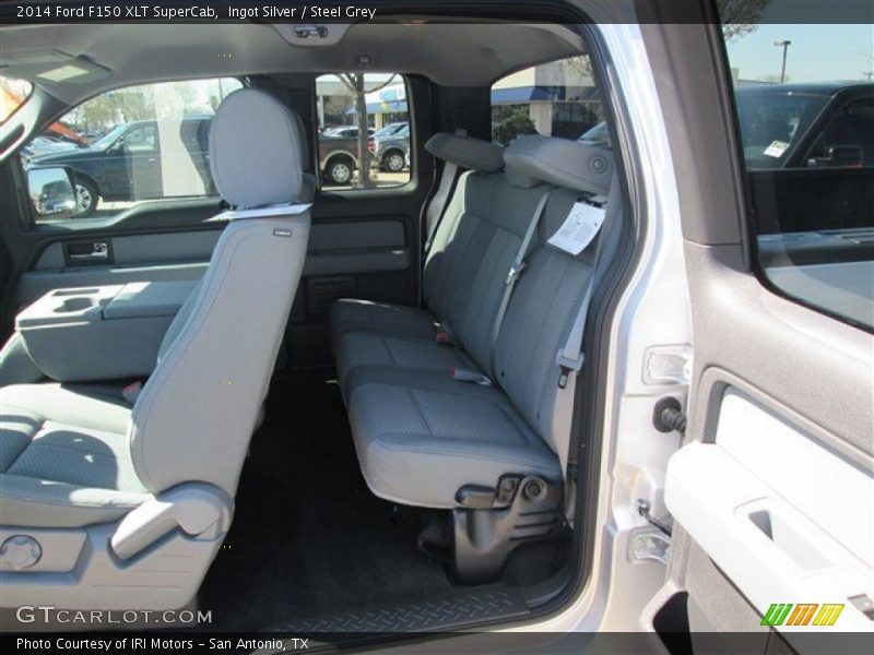 Ingot Silver / Steel Grey 2014 Ford F150 XLT SuperCab