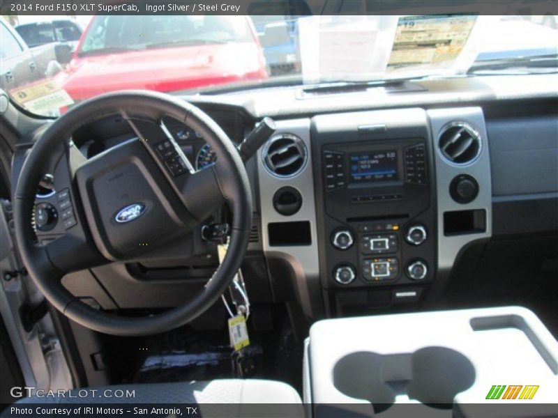 Ingot Silver / Steel Grey 2014 Ford F150 XLT SuperCab