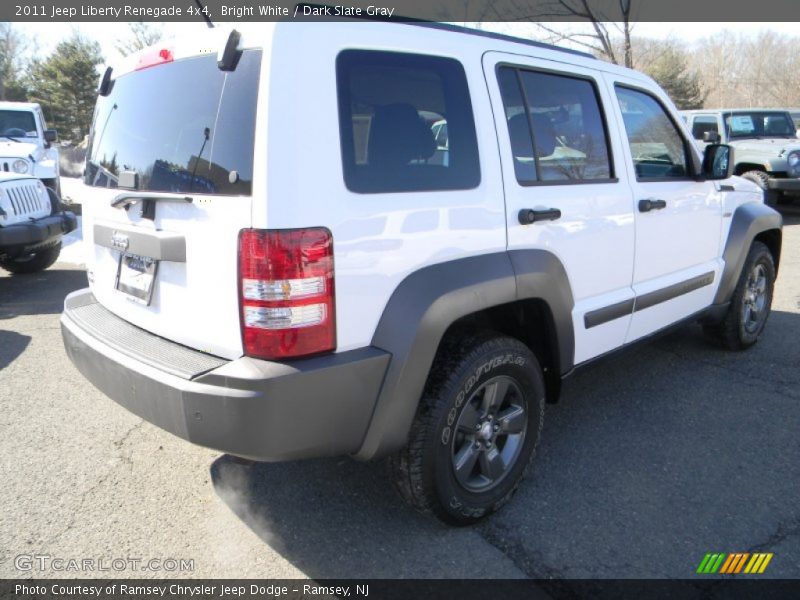 Bright White / Dark Slate Gray 2011 Jeep Liberty Renegade 4x4