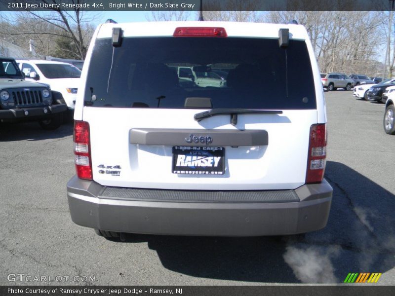 Bright White / Dark Slate Gray 2011 Jeep Liberty Renegade 4x4