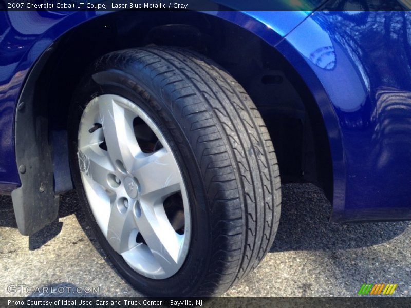 Laser Blue Metallic / Gray 2007 Chevrolet Cobalt LT Coupe