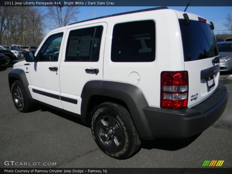 Bright White / Dark Slate Gray 2011 Jeep Liberty Renegade 4x4