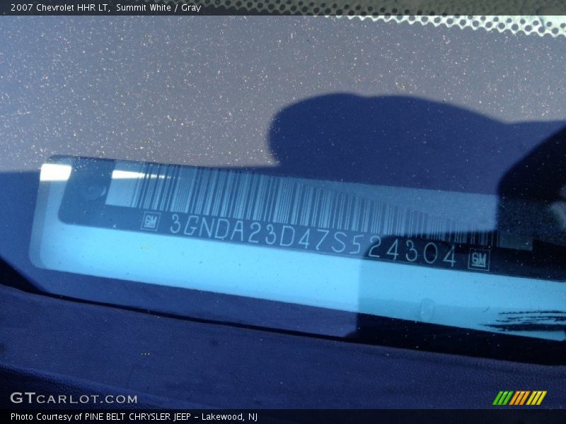 Summit White / Gray 2007 Chevrolet HHR LT