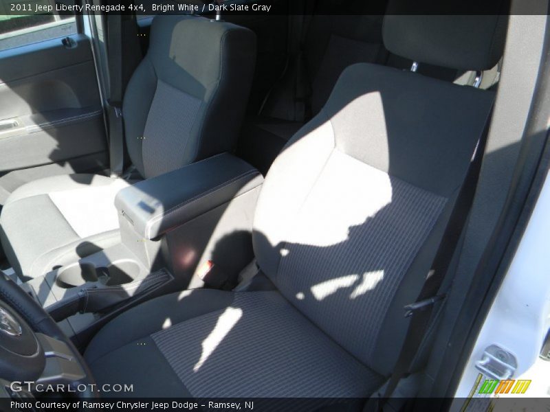 Bright White / Dark Slate Gray 2011 Jeep Liberty Renegade 4x4