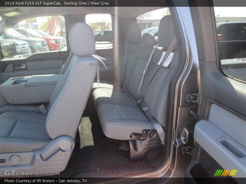 Sterling Grey / Steel Grey 2014 Ford F150 XLT SuperCab
