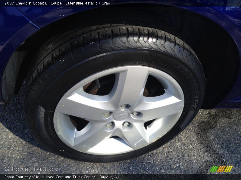Laser Blue Metallic / Gray 2007 Chevrolet Cobalt LT Coupe