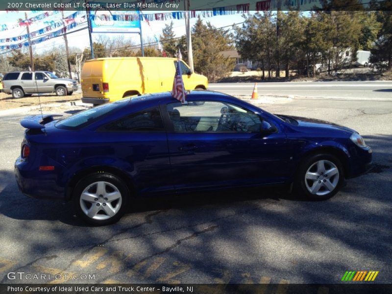 Laser Blue Metallic / Gray 2007 Chevrolet Cobalt LT Coupe