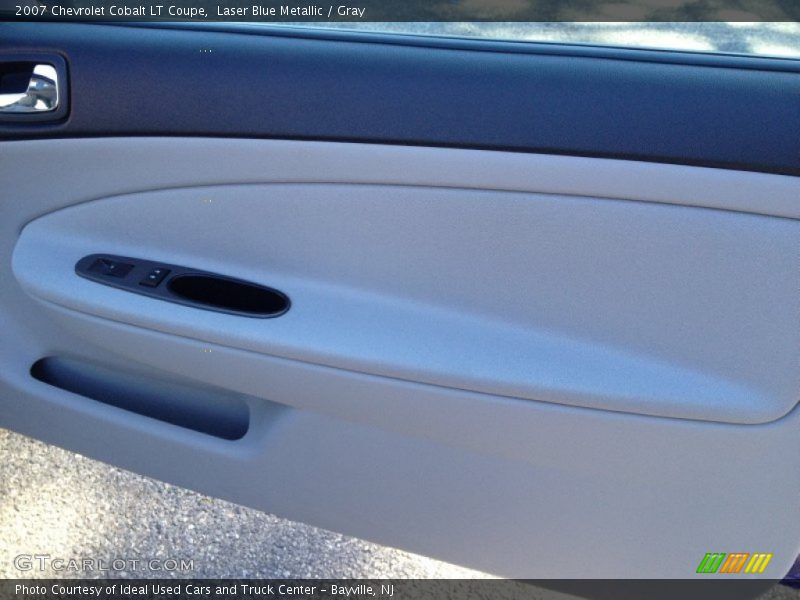 Laser Blue Metallic / Gray 2007 Chevrolet Cobalt LT Coupe