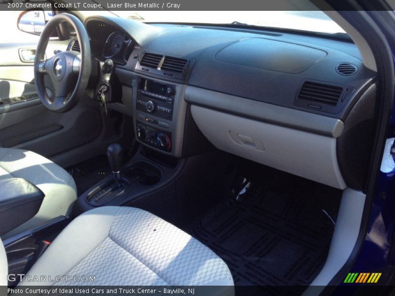 Laser Blue Metallic / Gray 2007 Chevrolet Cobalt LT Coupe