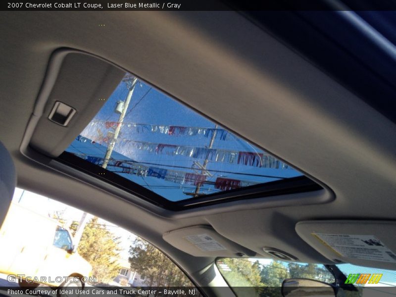 Laser Blue Metallic / Gray 2007 Chevrolet Cobalt LT Coupe