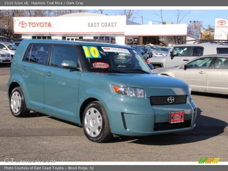 Hypnotic Teal Mica / Dark Gray 2010 Scion xB