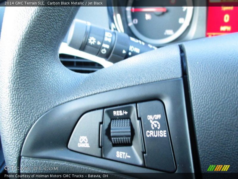 Carbon Black Metallic / Jet Black 2014 GMC Terrain SLE