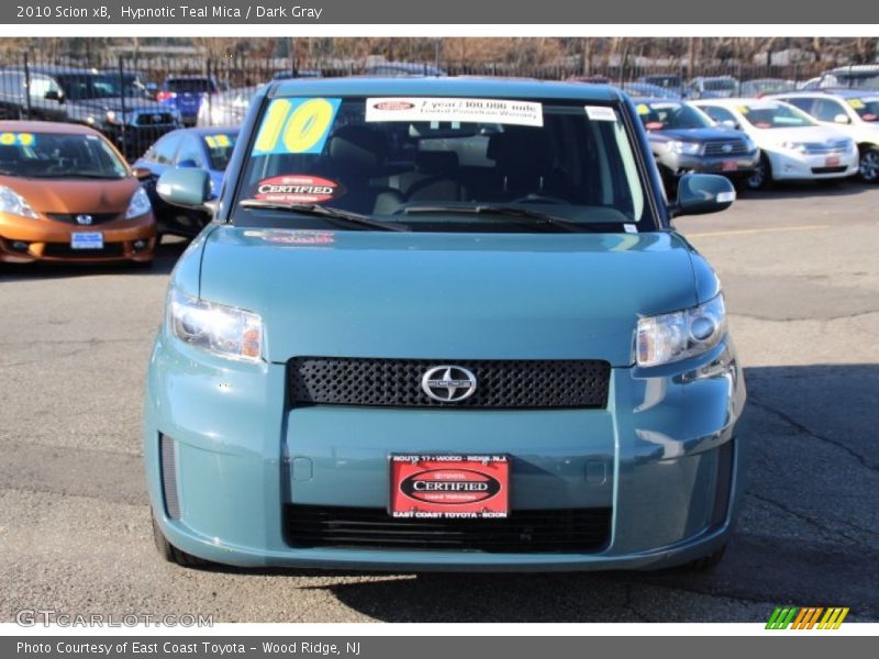 Hypnotic Teal Mica / Dark Gray 2010 Scion xB