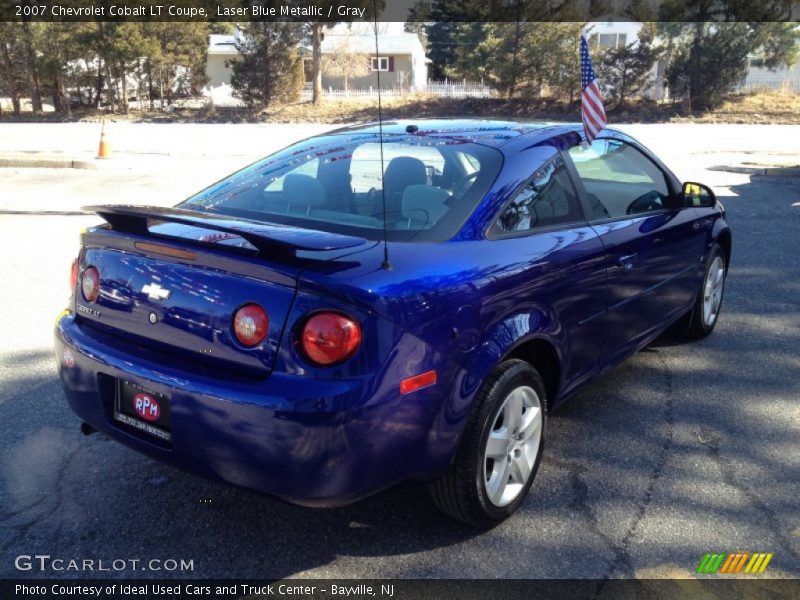 Laser Blue Metallic / Gray 2007 Chevrolet Cobalt LT Coupe