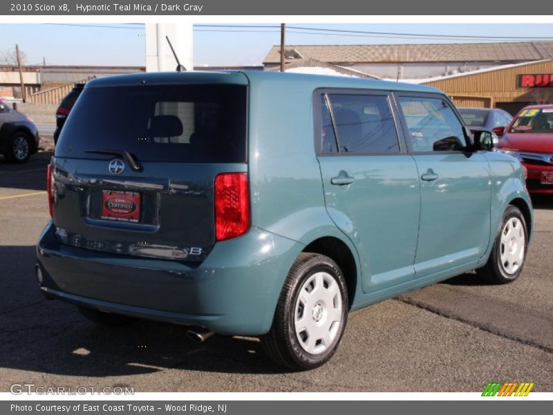 Hypnotic Teal Mica / Dark Gray 2010 Scion xB