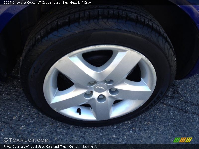 Laser Blue Metallic / Gray 2007 Chevrolet Cobalt LT Coupe