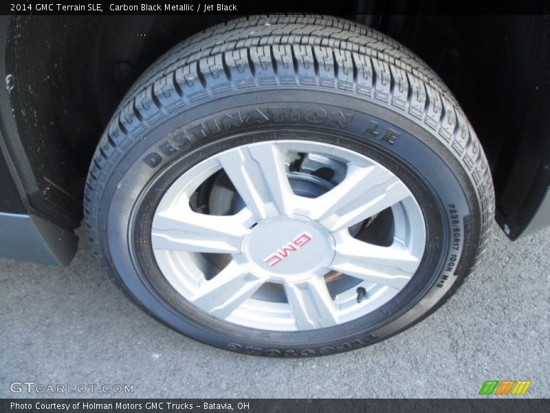 Carbon Black Metallic / Jet Black 2014 GMC Terrain SLE