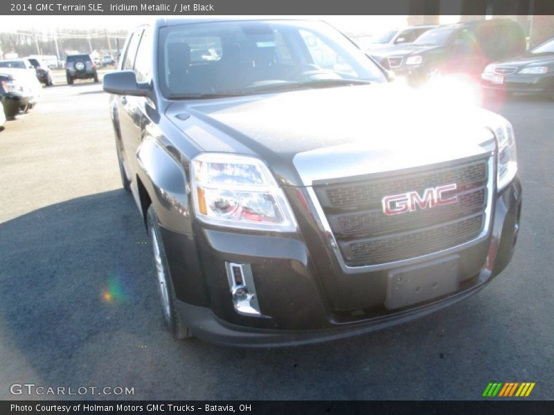 Iridium Metallic / Jet Black 2014 GMC Terrain SLE