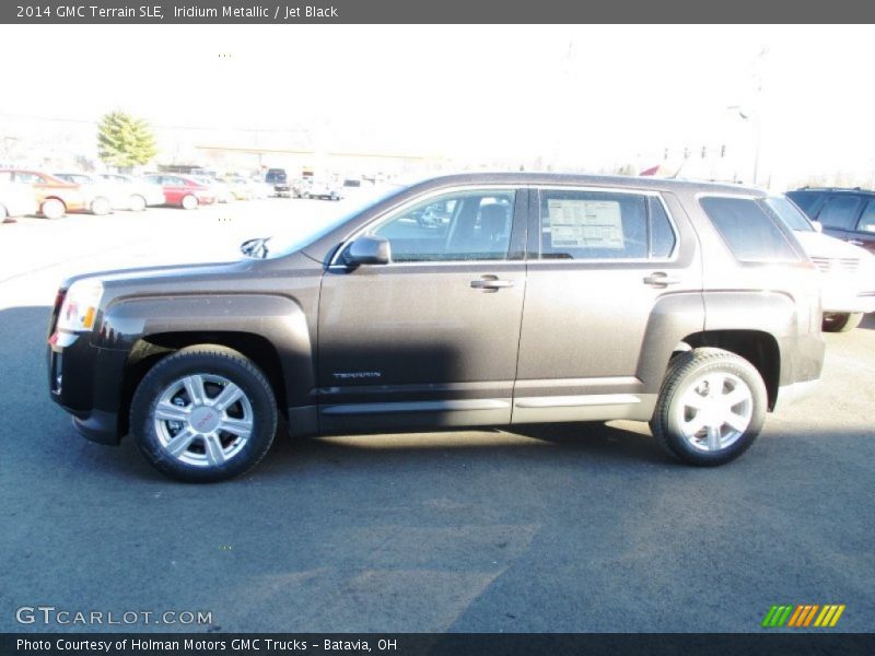 Iridium Metallic / Jet Black 2014 GMC Terrain SLE
