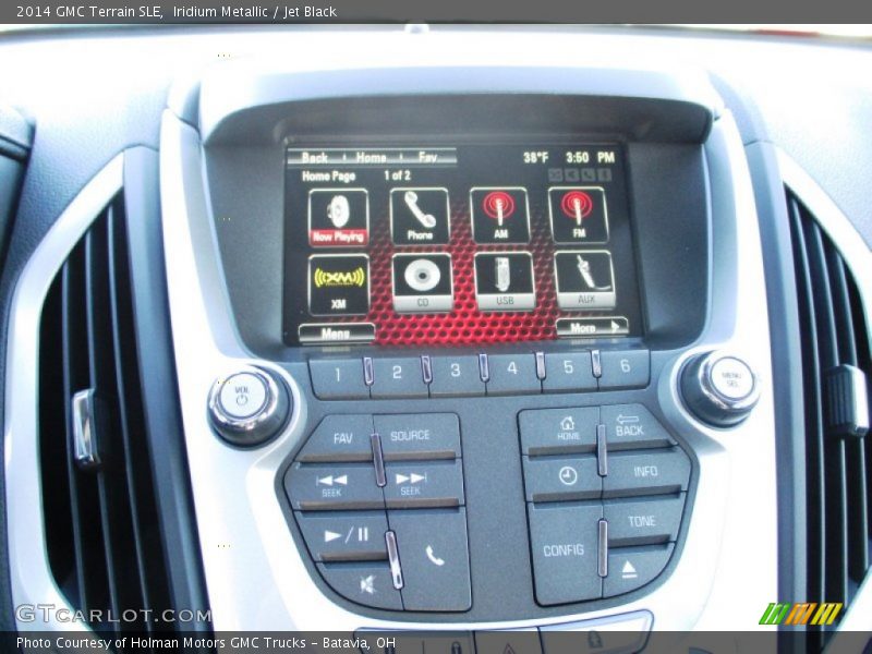 Iridium Metallic / Jet Black 2014 GMC Terrain SLE